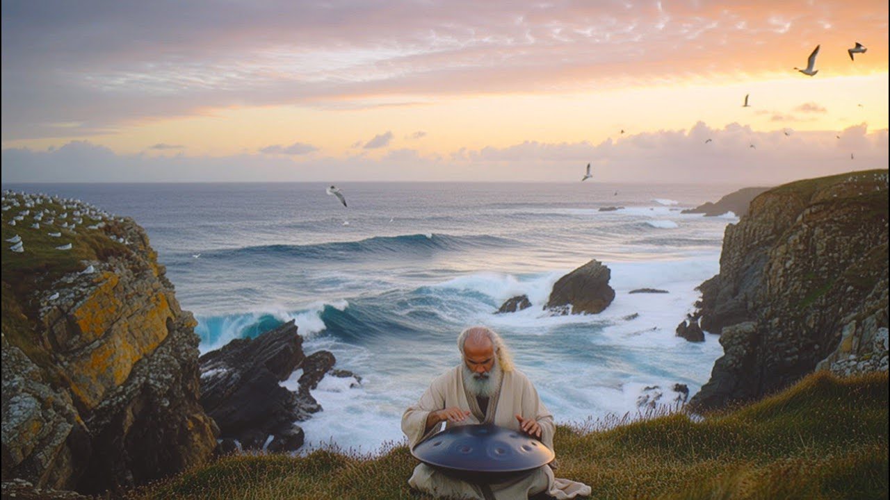 "Coastal Relaxation — Meditation with Hang Drum | Peaceful Nature & Inner Calm"