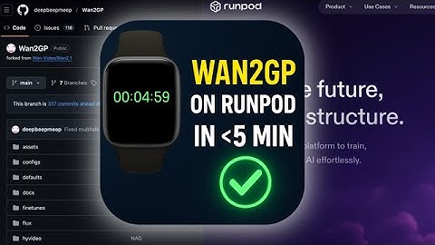 🚀 Get Started with WAN2GP FAST! | RunPod Template Setup Tutorial (Step-by-Step)