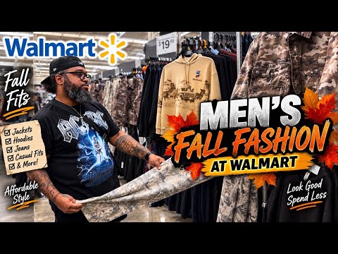 Walmart Men’s Fall Fashion 2026 🍂 | NEW ARRIVALS + Affordable Fall Outfits for Men