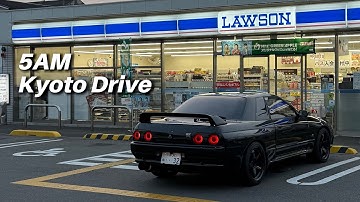 Before the World Wakes Up — 5AM Kyoto Drive in My R32 GT-R...