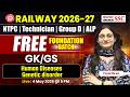 Railway GK/GS 2026 | Human Diseases | RRB ALP, NTPC, Technician, Group D | Pooja Ma'am