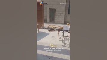 Máy cưa gỗ JT 9 gia công đồ gỗ công nghiệp di chuyển công trình #shorts