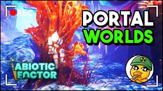 Abiotic Factor 1.0, Exploring Portal Worlds! 1.0 Launch Gameplay, PART TWO!