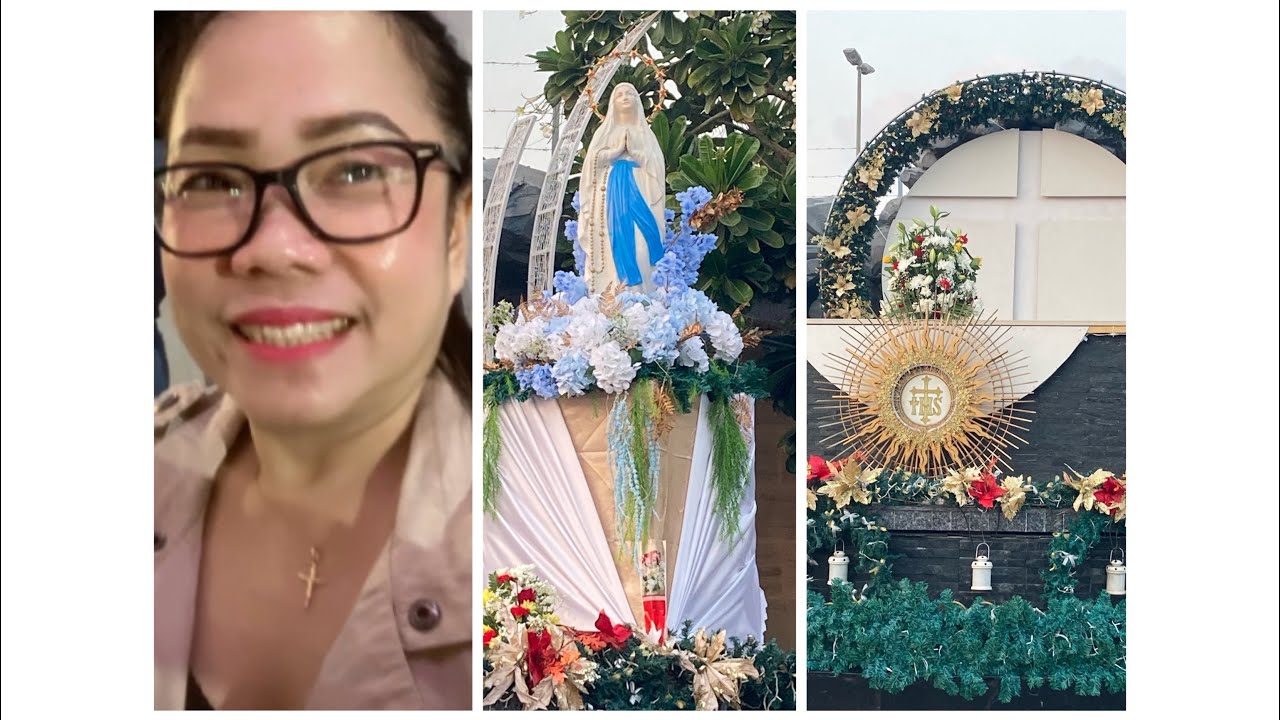 Simbang Gabi Part-01 2023 @ Saint Mary Oud Metha Church Dubai 🇦🇪. Part-1 🙏.