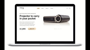 Web Design Landing Page Project ODIN