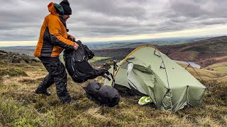 CAMPING in wind, rain and fog | It’s not always glamorous