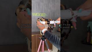 Always trust the process cause this ate! #wigs #ombrehair #hairtutorial #hairstyle #gluelesswig