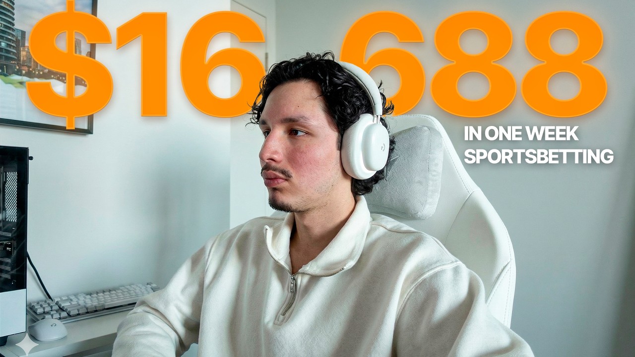 I made $16,688 in 1 week sportsbetting (Matched Betting)