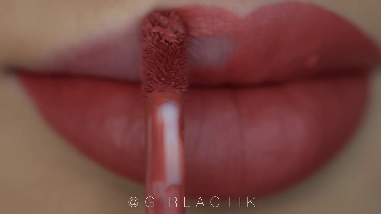 Girlactik's Matte Lip Paint In Posh