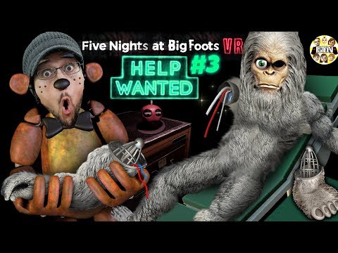 Five Nights At Freddys Fnaf Help Wanted Parts Service Finding Bigfoot Glitch Fgteev Vr - boxing simulator next gen roblox