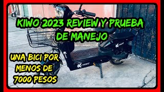 Bicicleta eléctrica Kiwo 2023 | Review y prueba de manejo