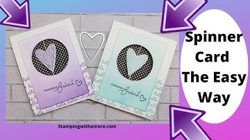 A Spinner Card the Easy Way