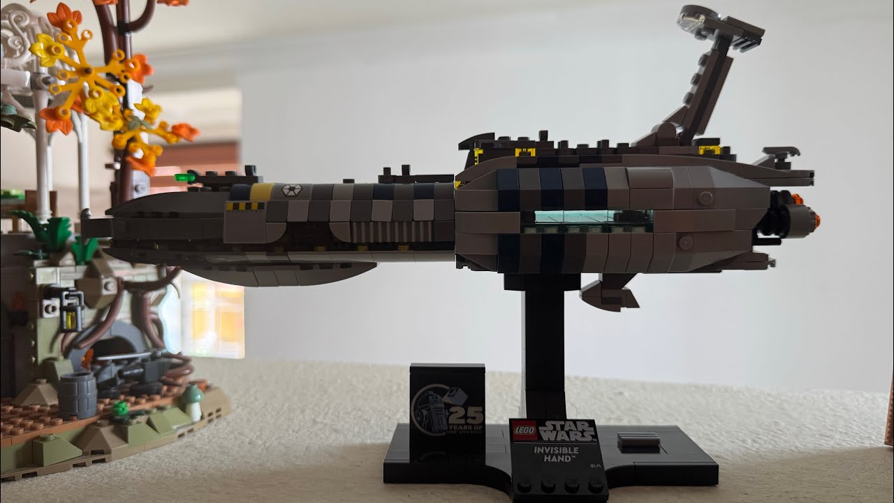 Lego Invisible Hand Build #lego #legostarwars #starwars 