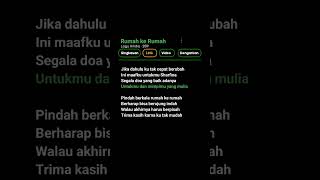 Download Lagu Rumah ke rumah - Hindia ( Lyrics ) #trending #liriklagu #lagutiktokviral MP3