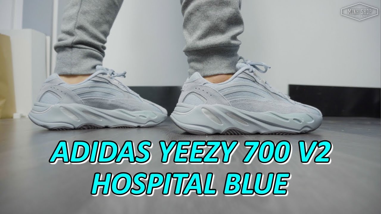Adidas Yeezy 700 V2 Hospital Blue - Gắn Kết Với Người Mang - Minhshop.Vn -  Youtube