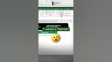 Enumera rápidamente en Excel 😎✅ #excel #exceltips #formacionacademicaexcel