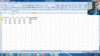 CBSE CA(Computer Application) Class-8 Practical-2 Based on Relative Referencing