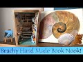 Start to Finish HandMade BEACH Book Nook! Tackle and Gift Shop