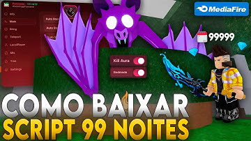🌋COMO BAIXAR SCRIPT NO 99 NOITES NA FLORESTA NO CELULAR/MOBILE E PC *SEM KEY E LINK DIRETO* 2025