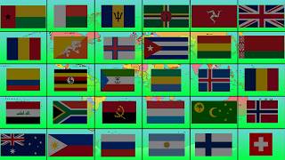 Official Flag Band Nations Clash Across Continents East Vs West Vs Africa