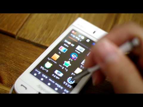 삼성 애니콜 SPH-W9600 UI 및 메뉴 소개 (아몰레드빔 / 햅틱빔2)