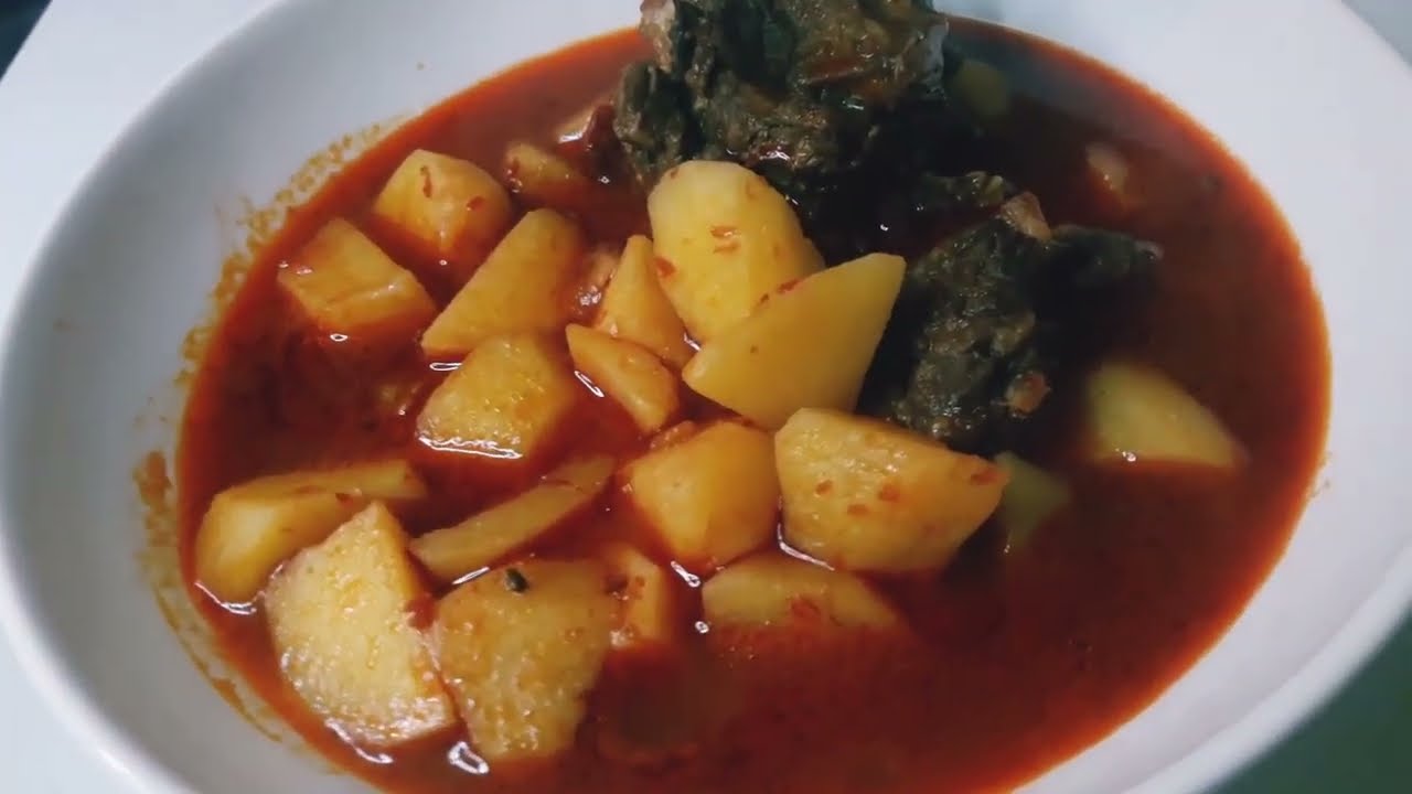 Etli Sulu Patates Tarifi ADANA Usulü sulu patates yemeği  Meat Potato Dish   #köyhayatı #vlog #asmr