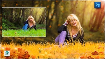 How to add Autumn Effect/Colors on your photo | Photo Manipulation | Photoshop Tutorial