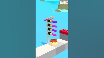 Slice It All Gameplay! Satisfying ASMR slicing game Level 564 #sliceltall #short