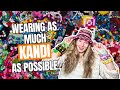 WEARING AS MUCH KANDI AS POSSIBLE| Extreme Kandi Challenge