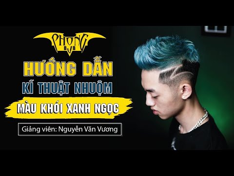 Video Hướng dẫn kĩ thuật nhuộm màu KHÓI XANH ÁNH NGỌC |Dạy... - youtube