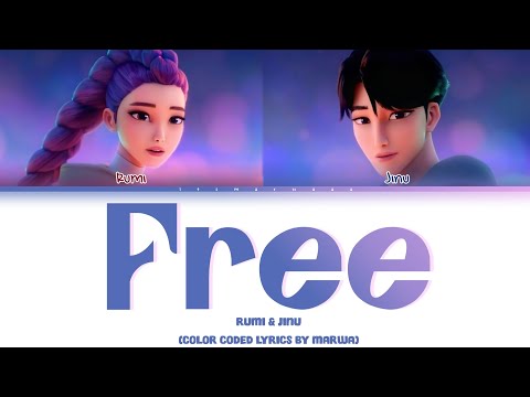 نطق وترجمة أغنية FREE للكوبل جينو ورومي من فيلم كيبوب ديمون هانترس