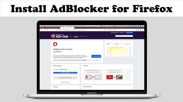 How to INSTALL AdBlocker for Firefox on a Mac Computer - Basic Tutorial | New
