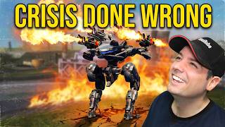 Manni playing CRISIS wrong but getting away with it [War Robots]