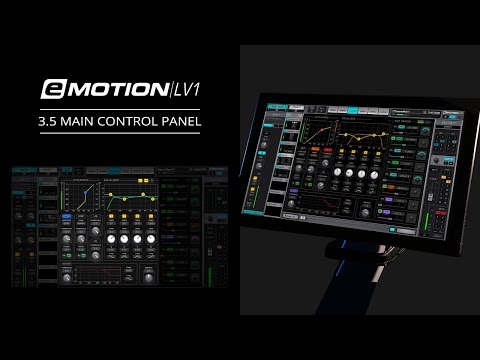 eMotion LV1 Tutorial 3.5: Channel Window – Main Control Panel