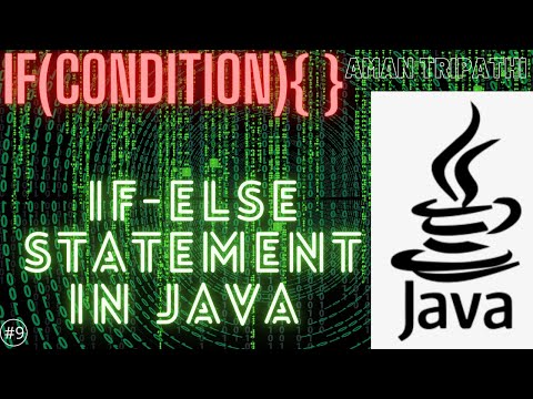 IF-ELSE STATEMENT IN JAVA™(CODE)