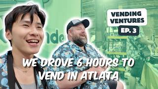 We drove 6 HOURS to vend in ATLANTA with ZERO CASH (Pokemon Vending VLOG)