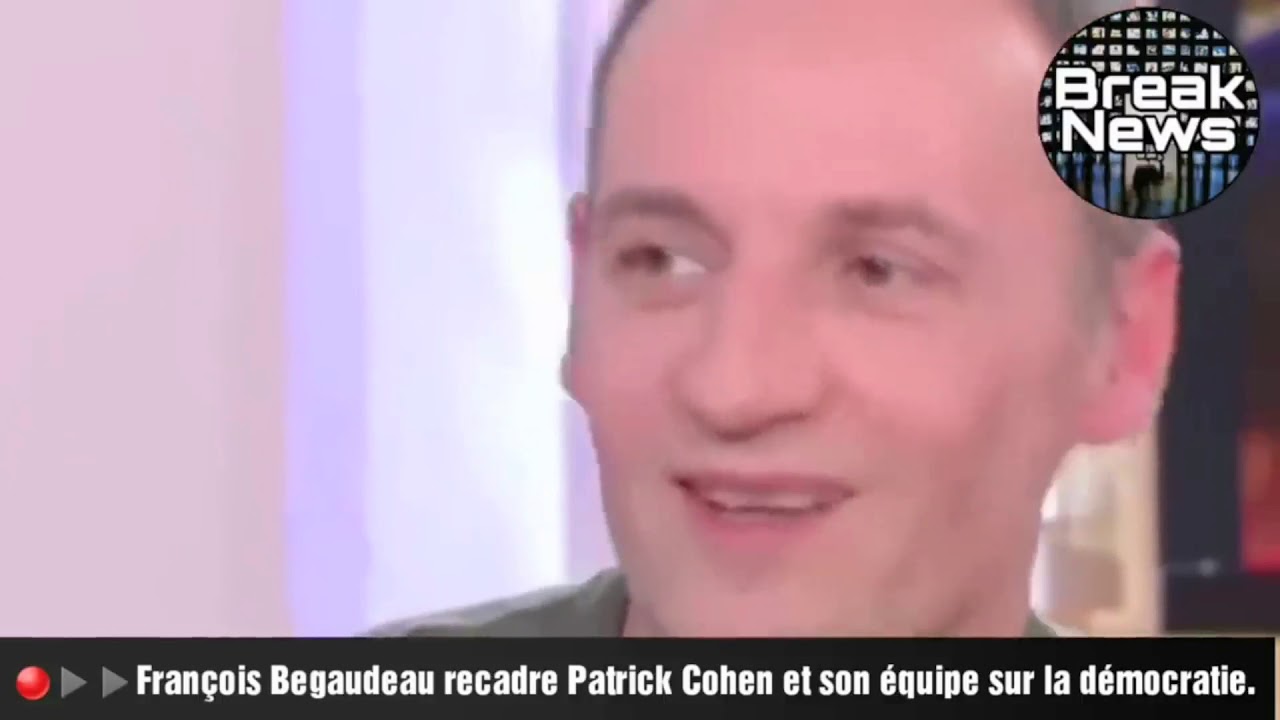 Bégaudeau face à Patrick Cohen