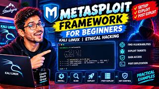 Metasploit Framework for Beginners | Kali Linux Ethical Hacking