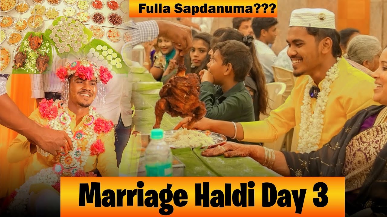 Marriage Haldi Day 3 | Vlogs | Mabu Crush