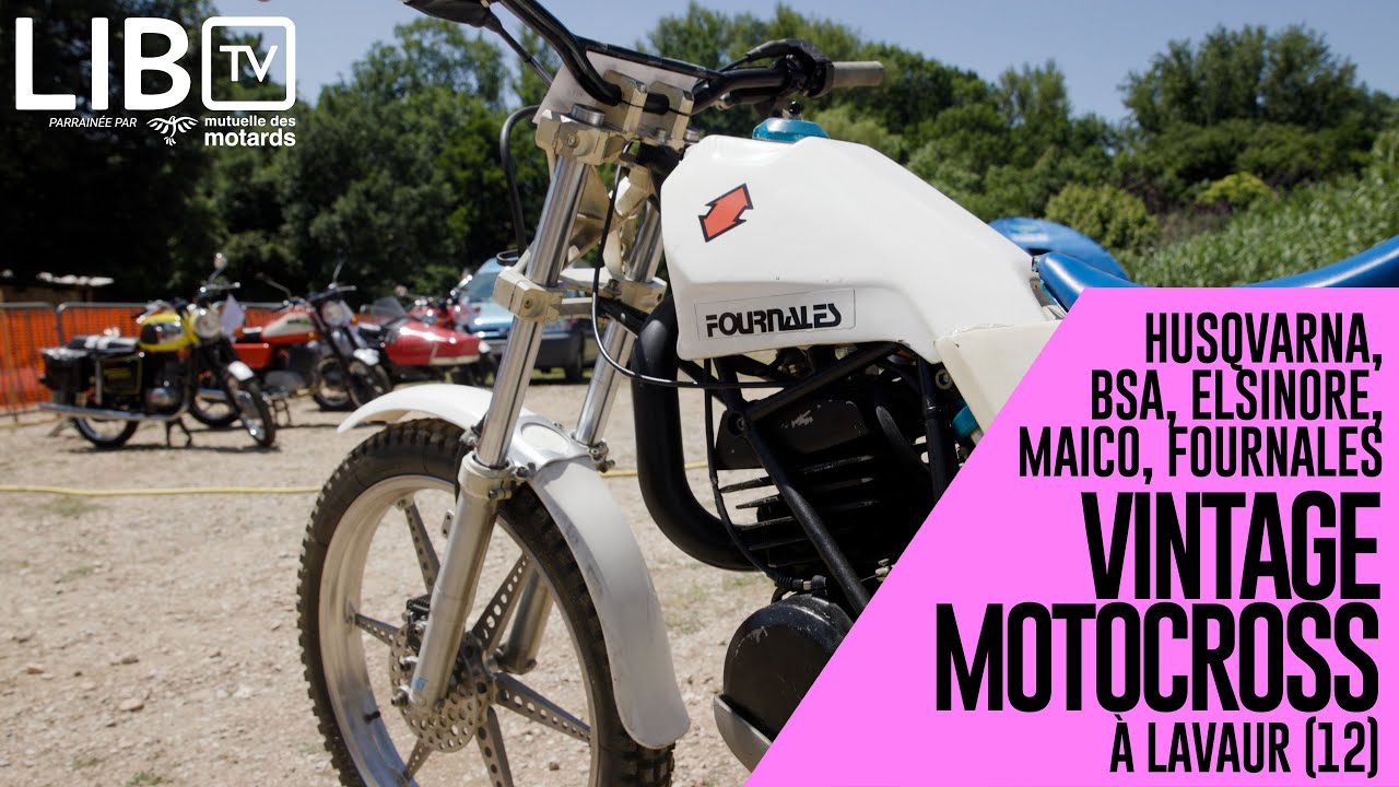 MOTOCROSS VINTAGE à LAVAUR DANS LE TARN