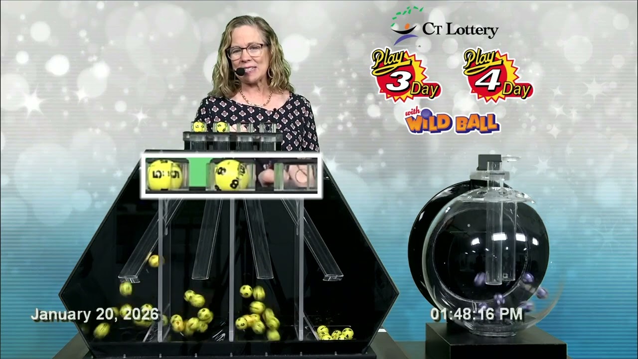 Play3 Day/Play4 Day Drawing For 01/20/2026