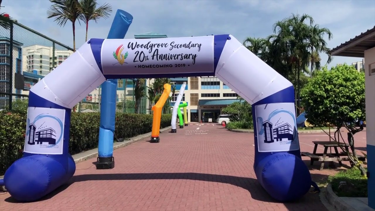 Customised Inflatable Arch & Dancing Tubes Singapore | Carnival Wiz