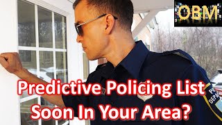 One Brotha's Mind - Pasco County Sheriff's Predictive Policing - To Predict, Prevent Future crime