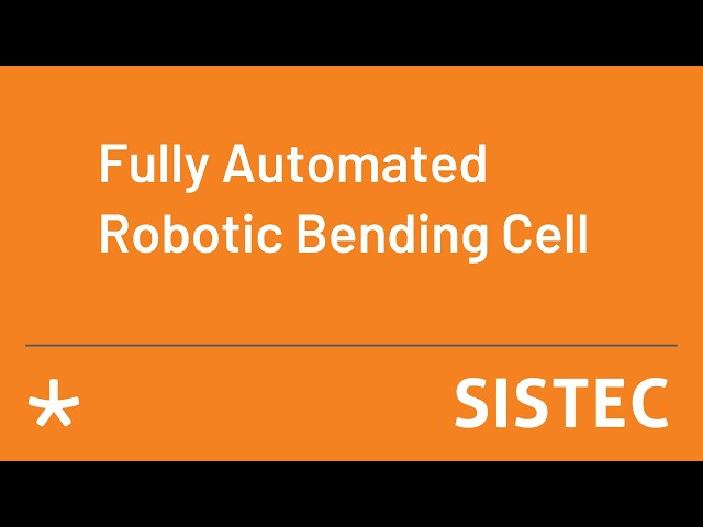 High-Automation Robotic Bending Cell | 7-Axis Robot + 200 Ton Press Brake