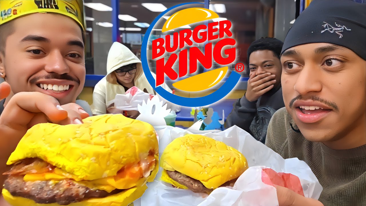 Мы попробовали новый бургер «Губка Боб» от Burger King... (ПОЛНЫЙ)