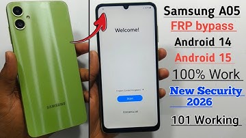 Samsung Galaxy A05 Frp Bypass 2026 | Samsung A05 Frp Unlock | Samsung A05 Google Bypass 