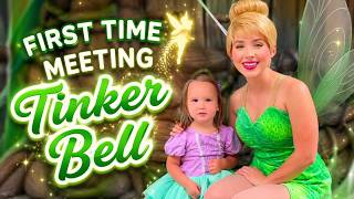 WE VISITED PIXIE HOLLOW! First time meeting Tinker Bell!
