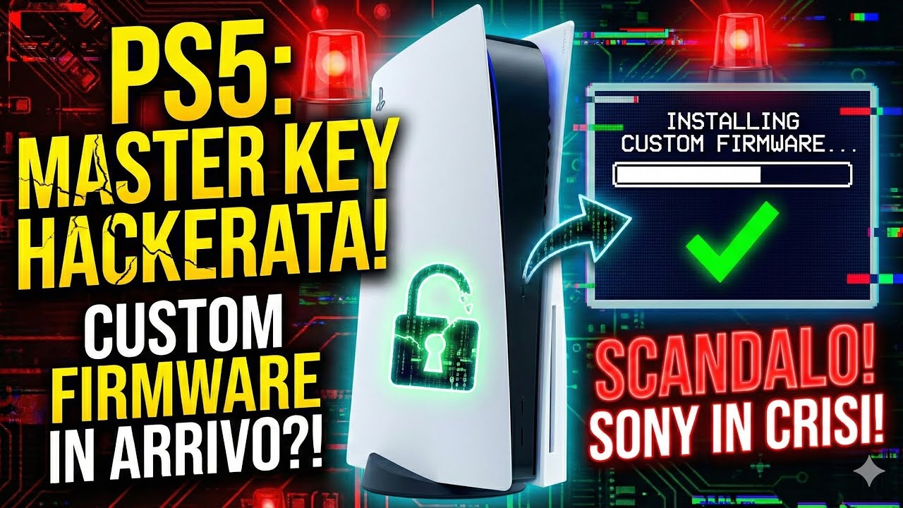 PS5 È FINITA: RUBATE LE CHIAVI MASTER! (Custom Firmware in arrivo?) 😱 