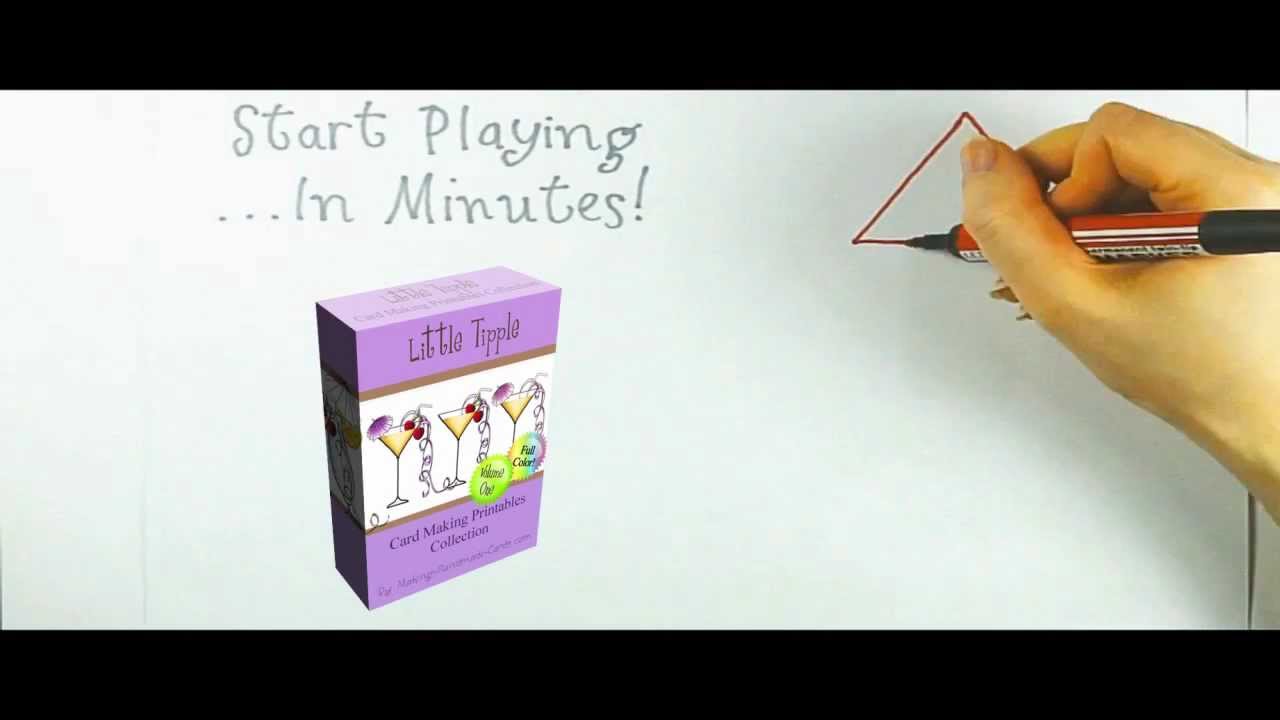 Little Tipple (Full Color) Vol 1 - Card Making Kit