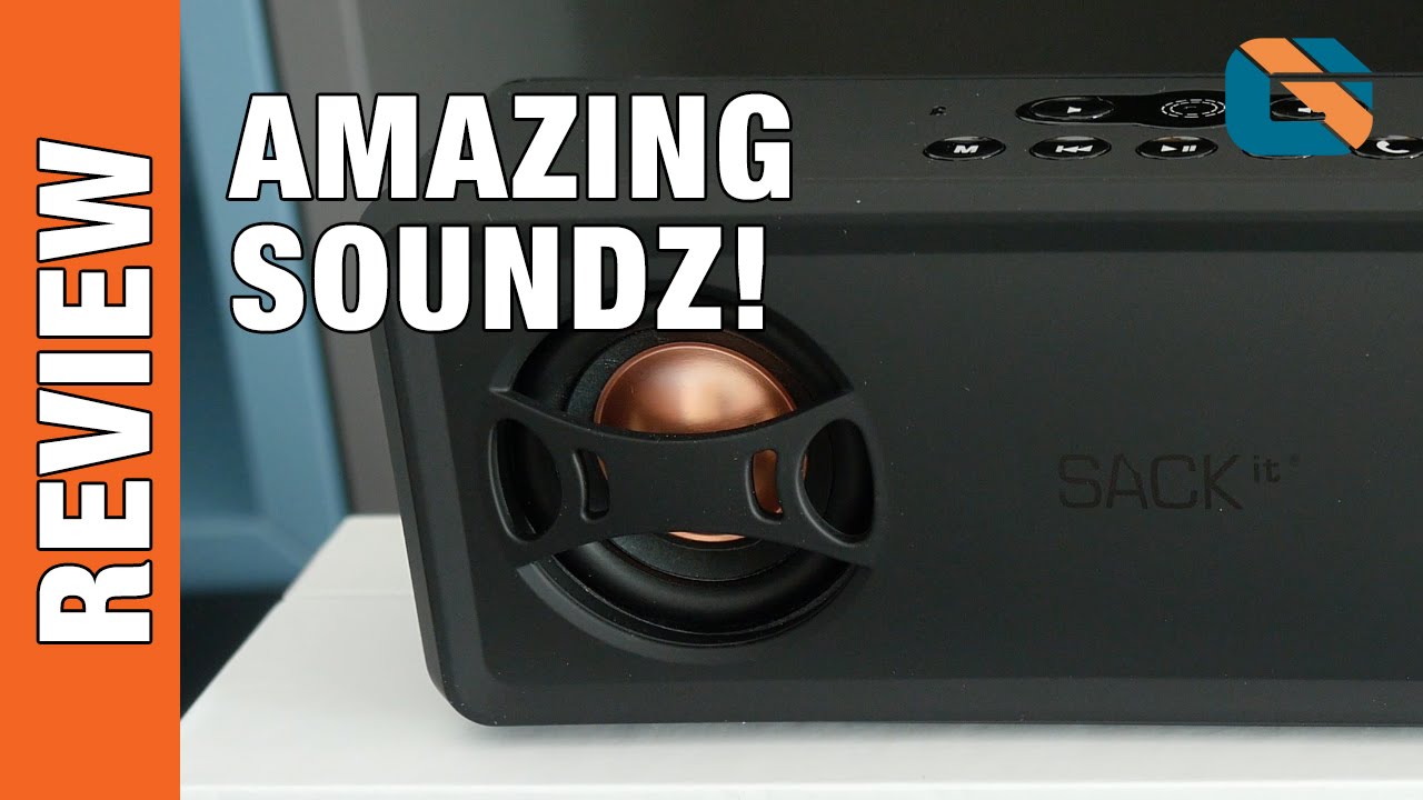 SACKit WOOFit Jam Bluetooth Speaker Review YouTube
